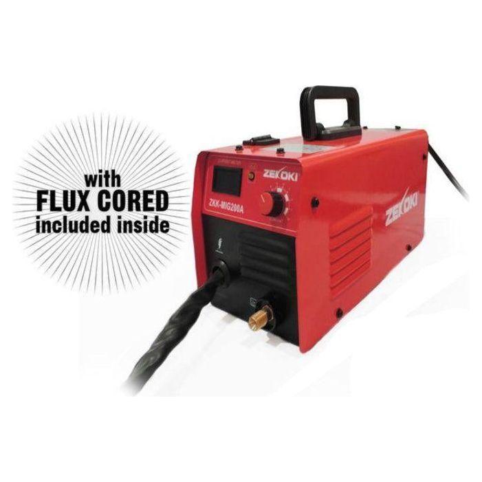 Zekoki ZKK-MIG200A Fluxcored / Gasless MIG Welding Machine - KHM Megatools Corp. Zekoki ZKK-MIG200A Fluxcored / Gasless MIG Welding Machine - KHM Megatools Corp.